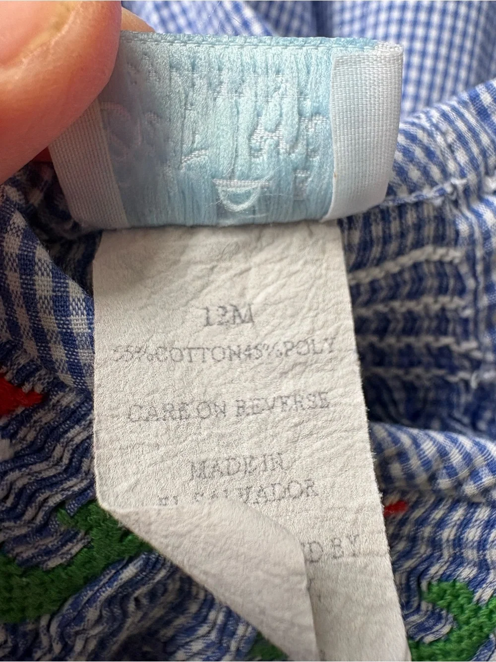 Betti Terell by Johnson paper tag